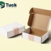 White Tuck box